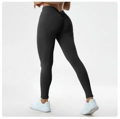 Sexy V Butt Push Up Fitness High Waist Pants